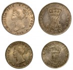 PARMA. Maria Luigia d’Austria (1815-1847) - 10 soldi 1815 e 5 soldi 1815. Gig. 10 e 11. arg Da q.SPL a SPL/q.FDC
Lotto di 2 monete