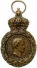 FRANCIA. Napoleone III (1852-1870) - Medaglia detta di Sant'Elena. Bronzo. Senza nastro. Bra. 1857. Pag. 313. Camozzi, 848. Questa medaglia venne asse...