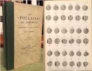 RAVEL O. Les "Poulains" de Corinthe. Monografie des statères corinthiens. London, 1936 e 1948. Opera in due volumi per complessive 895 pp e 78 tavv. F...