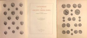 ROBINSON E. S. G. Catalogue of ancient Greek coins collected by Godfrey Locker Lampson.  London 1923. 126 pp. 26 bellissime tavole. Formato in 8°, cir...