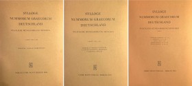 SNG München 1 - 2 - 7 - SYLLOGE NUMMORUM GRAECORUM DEUTSCHLAND. Staatliche Münzsammlung München,   1 Heft. Nr. 1-432. Hispania. Gallia Narbonensis, Be...