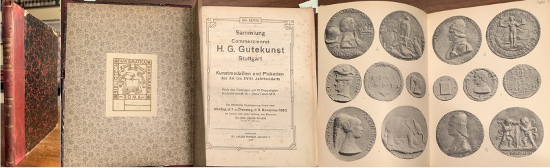 HIRSCH J., XXVIII. Sammlung Commerzienrat H. G. Gutekunst, Stuttgart. Kunstmedai...