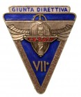 SALONE INTERNAZIONALE DELL'AUTO MILANO 1934 XII - distintivo della Giunta Direttiva. Dim. mm. 27x32