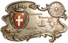 C.T.I. CONVEGNO TURISTICO NOLI 1906 - distintivo di partecipazione. Dim. mm. 59x35