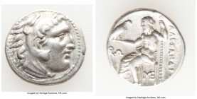 MACEDONIAN KINGDOM. Alexander III the Great (336-323 BC). AR drachm (17mm, 4.25 gm, 4h). Choice VF. Posthumous issue of Lampsacus, ca. 310-301 BC. Hea...