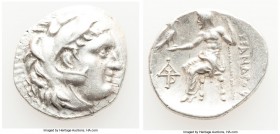MACEDONIAN KINGDOM. Alexander III the Great (336-323 BC). AR drachm. VF. Lifetime or posthumous issue of uncertain mint in western Asia Minor, ca. 323...
