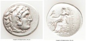 MACEDONIAN KINGDOM. Alexander III the Great (336-323 BC). AR drachm (18mm, 3.87 gm, 11h). VF. Posthumous issue of Abydus, ca. 310-301 BC. Head of Hera...
