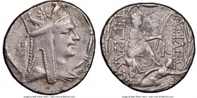 ARMENIAN KINGDOM. Tigranes II the Great (95-56 BC). AR tetradrachm (26mm, 1h). NGC VF. Tigranocerta, ca. 80-68 BC. Diademed and draped bust right, wea...