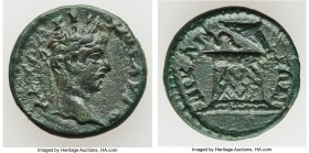 BITHYNIA. Nicaea. Caracalla (AD 198-217). AE (14mm, 1.89 gm, 7h). Choice VF. Ca. AD 204-205. ANTΩNI-NOC AYΓO, laureate head of Caracalla right / NIKAI...