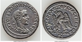 SYRIA. Antioch. Philip II, as Augustus (AD 247-249). BI tetradrachm (27mm, 12.07 gm, 6h). AU. AD 249. AYTOK K M IOYΛI ΦIΛIΠΠOC CЄB, laureate, draped a...