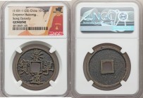 Nothern Song Dynasty. Hui Zong 10-Piece Lot of Certified 10 Cash ND (1101-1125) Genuine NGC, Average grade XF. Sold as is, no returns. 

HID09801242...