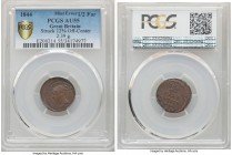 Victoria Mint Error - Struck 12% Off Center 1/2 Farthing 1844 AU55 Brown PCGS, KM738, S-395. 

HID09801242017

© 2020 Heritage Auctions | All Righ...