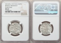 British India. Bengal Presidency Rupee AH 1229 Year 17/49 (1815) MS64 NGC, Benares mint, KM41. Plain edge. Reflective fields with untoned surfaces. 
...