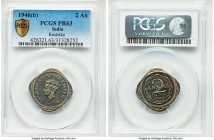 British India. George VI Proof 2 Annas 1946-(b) PR63 PCGS, Bombay mint, KM542.

HID09801242017

© 2020 Heritage Auctions | All Rights Reserved