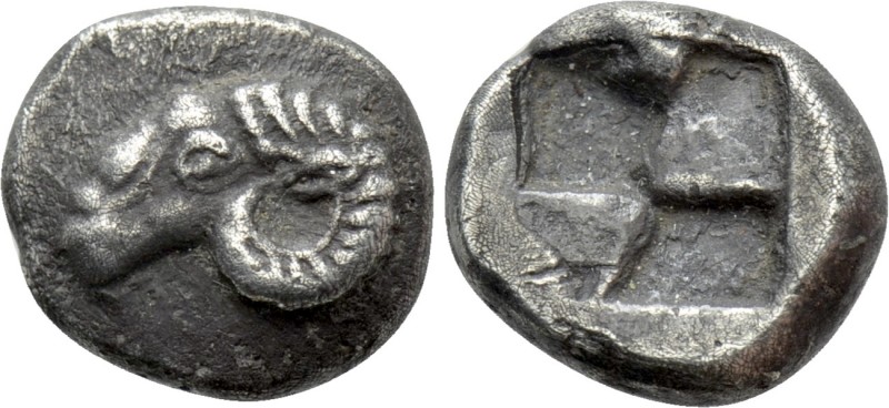 TROAS. Kebren. Hemidrachm (Late 6th-early 5th centuries BC). 

Obv: Head of ra...