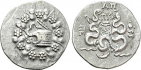 MYSIA. Pergamon. Cistophor (Circa 166-67 BC). Ar-, prytanis.