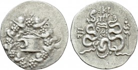 MYSIA. Pergamon. Cistophor (Circa 166-67 BC). Kr-, prytanis.