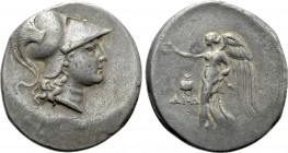 PAMPHYLIA. Side. Tetradrachm (Circa 205-100 BC). Diod-, magistrate.