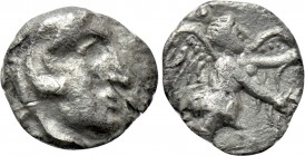SELEUKID KINGDOM. Seleukos I Nikator & Antiochos I Soter (294-281 BC). Hemiobol. Uncertain, perhaps Seleukeia on the Tigris I.