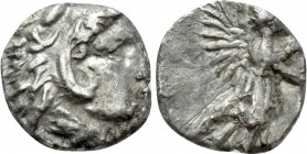 SELEUKID KINGDOM. Seleukos I Nikator & Antiochos I Soter (294-281 BC). Obol or Hemiobol (?). Uncertain mint, perhaps Seleukeia on the Tigris.
