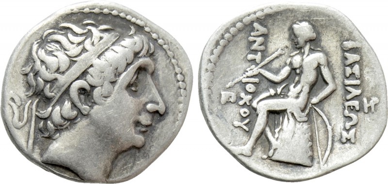 SELEUKID KINGDOM. Antiochos I Soter (281-261 BC). Drachm. Seleukeia on the Tigri...