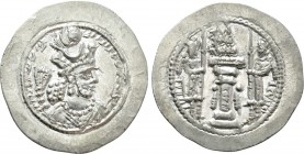 SASANIAN KINGS. Wahram V (420-438). Drachm.