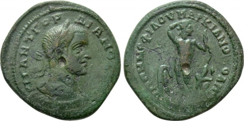 MOESIA INFERIOR. Marcianopolis. Gordian III (238-244). Ae. Tullius Menophilus, l...