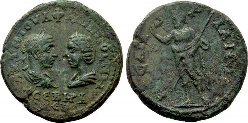 THRACE. Mesambria. Philip I 'the Arab', with Otacilia Severa (244-249). Ae. 

...