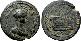 PONTOS. Amasia. Geta (Caesar, 198-209). Ae. Dated CY 208 (208/9).