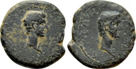 MYSIA. Pergamum. Germanicus & Drusus (Caesares, 14-19). Ae. Struck under Tiberius.