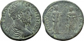 AEOLIS. Elaea. Commodus (177-192). Ae. Ti. Fl. Pyramos, strategos.