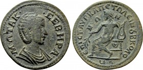 IONIA. Kolophon. Otacilia Severa (Augusta 244-249). Ae. Aurelius Capitolinus II, strategos.