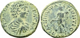 PHRYGIA. Peltae. Geta (Caesar, 198-209). Ae.