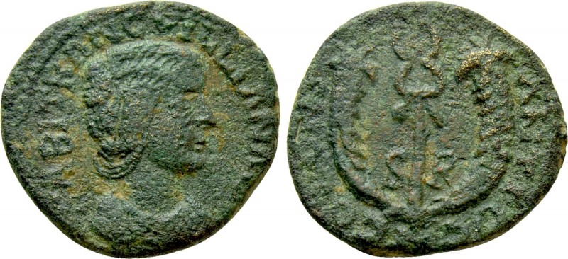 PISIDIA. Antioch. Tranquillina (Augusta, 241-244). Ae.

Obv: SABI TRANCVLLIANA...