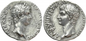 CAPPADOCIA. Caesarea (as Eusebeia). Tiberius, with Drusus Caesar (14-37). Drachm.