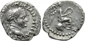 CAPPADOCIA. Caesarea (as Eusebeia). Vespasian (69-79). Hemidrachm.