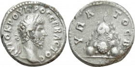 CAPPADOCIA. Caesarea. Lucius Verus (161-169). Didrachm.