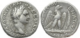 SELEUCIS & PIERIA. Antioch. Domitian (81-96). Tetradrachm. Dated RY 9 (89-90).