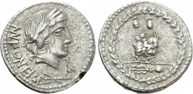 MN. FONTEIUS C.F. Denarius (85 BC). Rome.