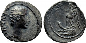 AUGUSTUS (27 BC-14 AD). Quinarius. Pergamum.