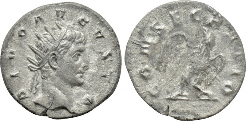 DIVUS AUGUSTUS (Died 14). Antoninianus. Rome. Struck under Trajanus Decius. 

...