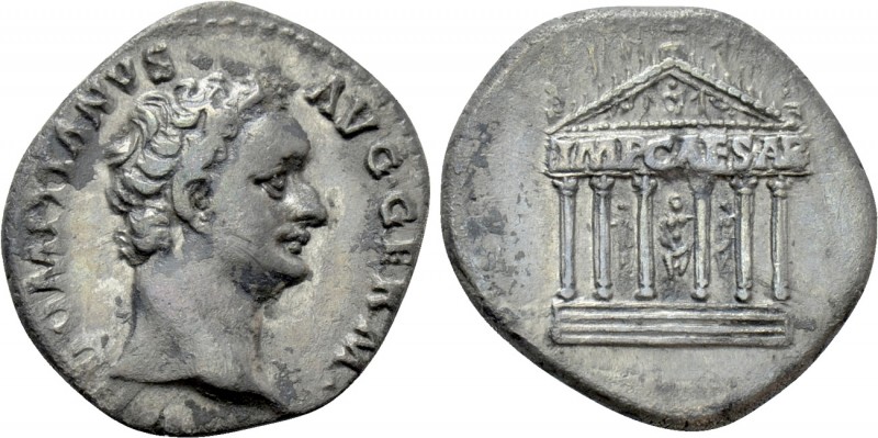 DOMITIAN (81-96). Denarius. Rome.

Obv: DOMITIANVS AVG GERM.
Laureate head ri...