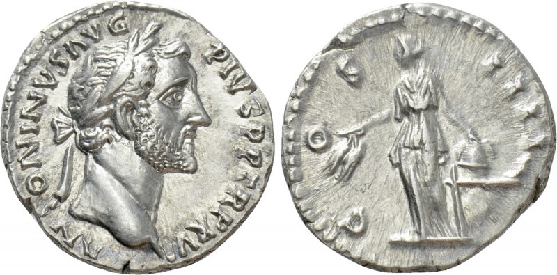 ANTONINUS PIUS (138-161). Denarius. Rome. 

Obv: ANTONINVS AVG PIVS P P TR P X...