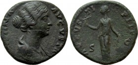 FAUSTINA II (Augusta, 147-176). As. Rome.