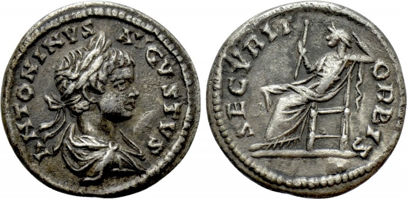 CARACALLA (197-217). Denarius. Laodikeia. 

Obv: ANTONINVS AVGVSTVS. 
Laureat...