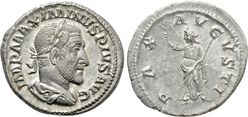 MAXIMINUS THRAX (235-238). Denarius. Rome. 

Obv: IMP MAXIMINVS PIVS AVG. 
La...