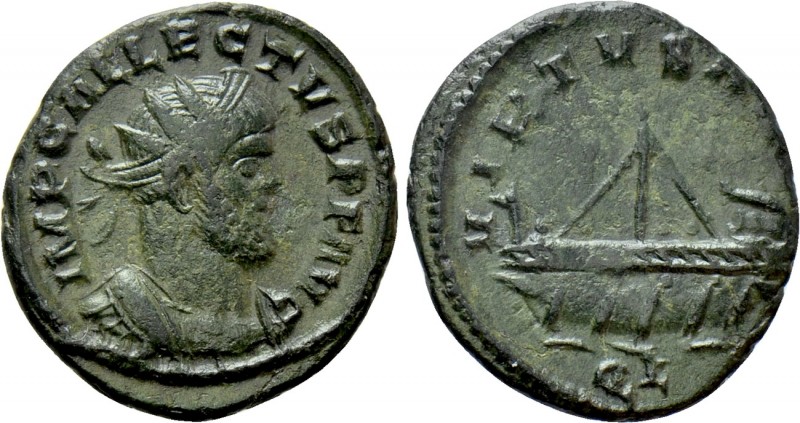 ALLECTUS. (293-296). Quinarius. Londinium. 

Obv: IMP C ALLECTVS P F AVG. 
Ra...