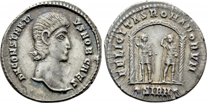 CONSTANTIUS GALLUS (Caesar, 351-354). Light Miliarense. Sirmium. 

Obv: DN CON...