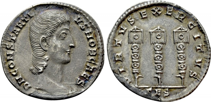 CONSTANTIUS GALLUS (Caesar, 351-354). Heavy Miliarense. Thessalonika. 

Obv: D...