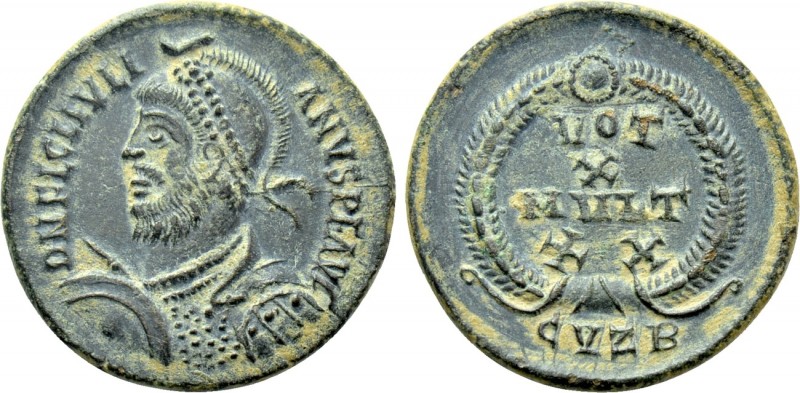 JULIAN II APOSTATA (361-363). Ae. Cyzicus.

Obv: D N FL CL IVLIANVS P F AVG.
...